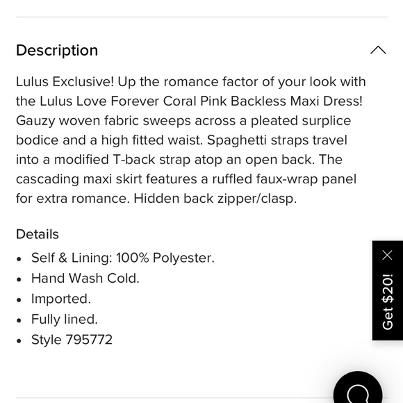 Lulus dress - Picture 6 of 6